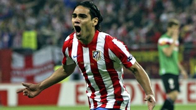 Kanonýr Atlétika Madrid Falcao.