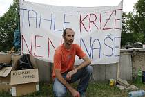 Aktivisté na Moravském náměstí chtějí vyvolat mezi lidmi diskuzi