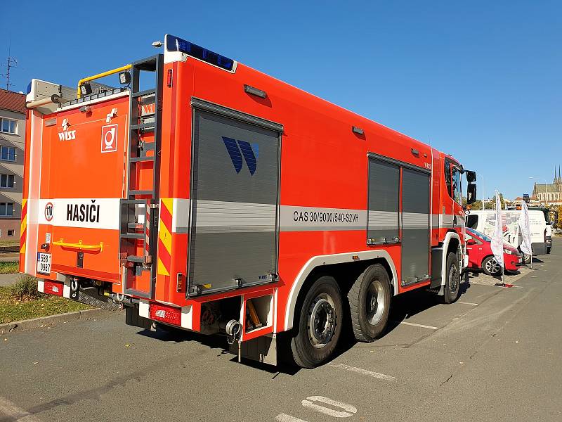 Inteligentní dopravní systém umožňuje hasičům preferenční jízdu přes některé brněnské křižovatky.
