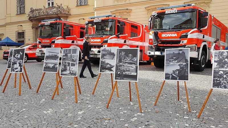 Brno 4.10.2019 - oslavy 155 let brněnských profesionálních hasičů