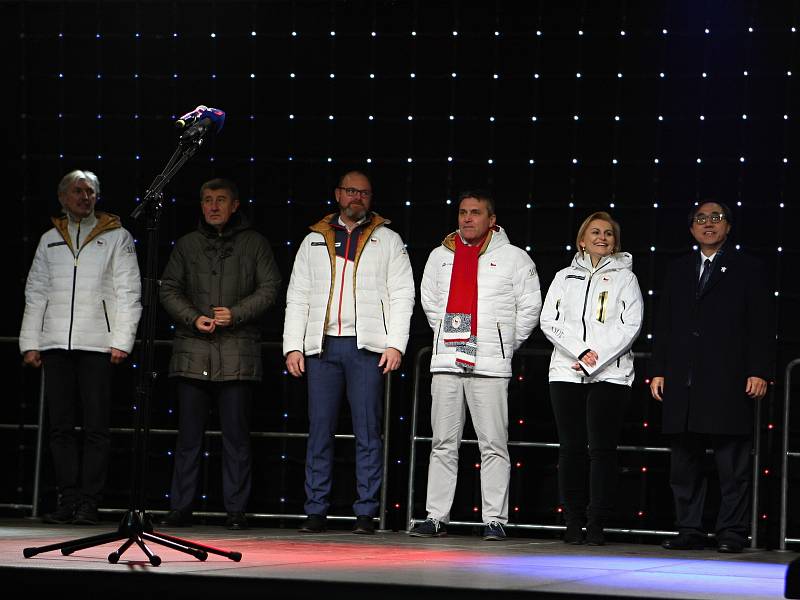 Oympijský park na brněnském výstavišti zahájil i premiér v demisi Andrej Babiš.