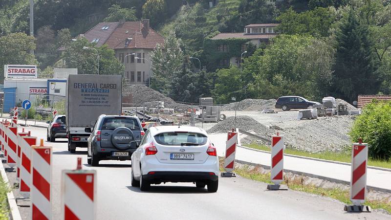 Brno 15.7.2020 - stavba VMO v ulici Žabovřeská - I. etapa