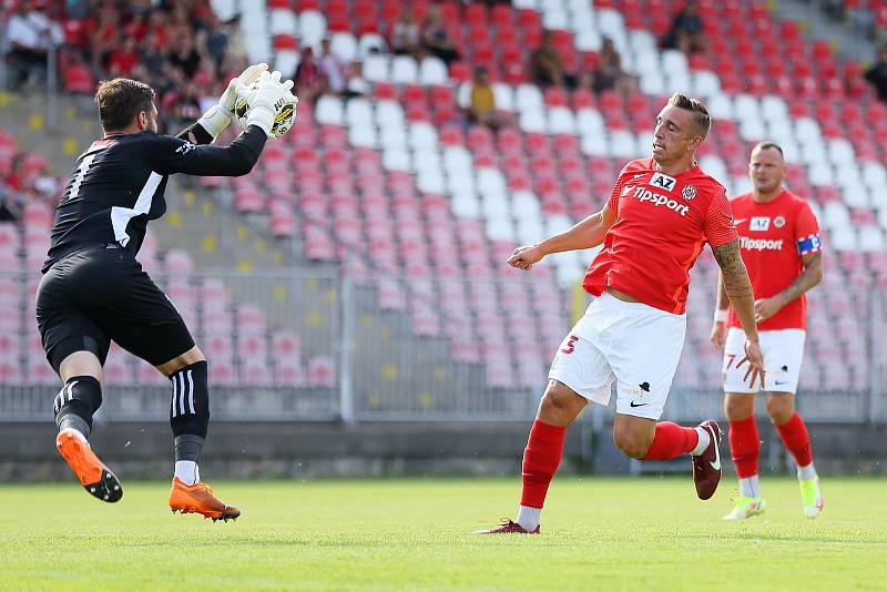 Fotbalisté Zbrojovky v generálce na první ligu remizovali s Jihlavou 0:0.