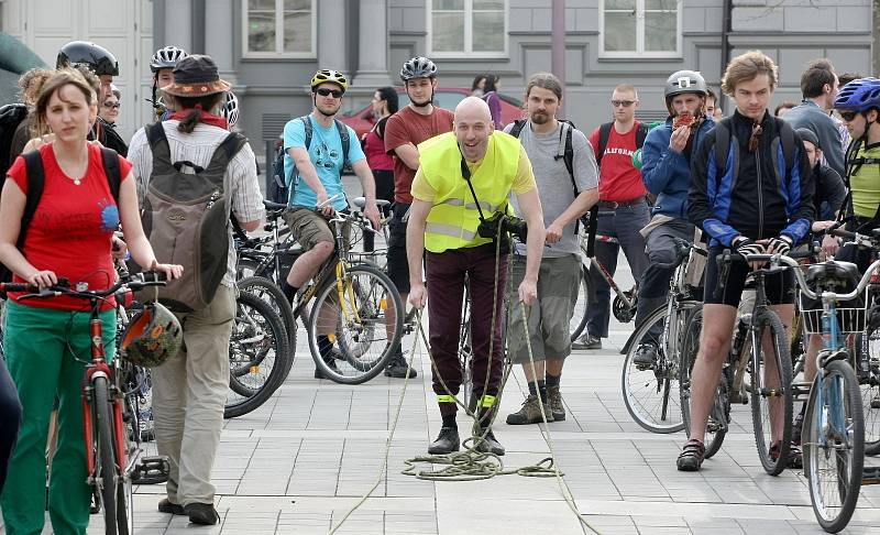 Velká jarní cyklojízda Brnem.