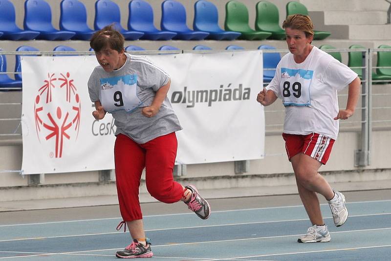 Závody České letní speciální olympiády v Brně.