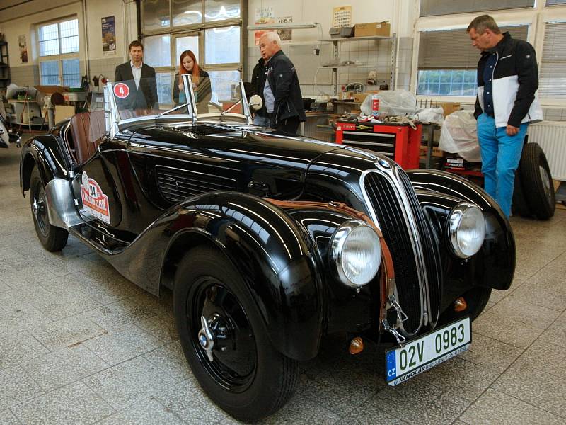 Nově otevřené muzeum historických BMW v brněnské Slatině.