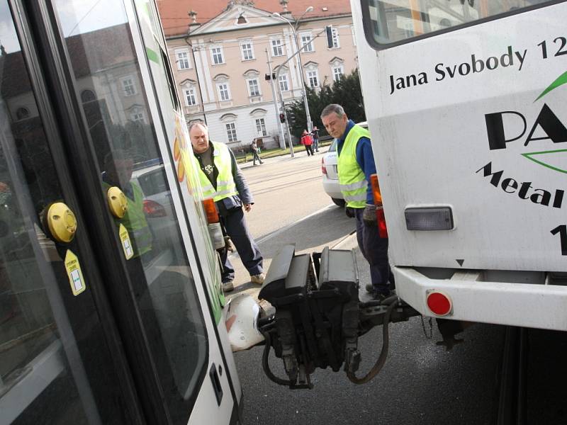 V Brně vykolejila tramvaj