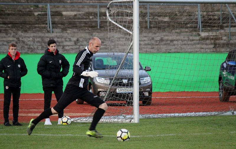 Za Lužánkami se ve čtvrtek utkaly legendy Zbrojovky Brno a Sigmy Olomouc. Duel skončil remízou 4:4.