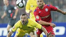 Tomáš Řepka AC Sparta Praha versus Tomáš Došek 1. FC Brno.