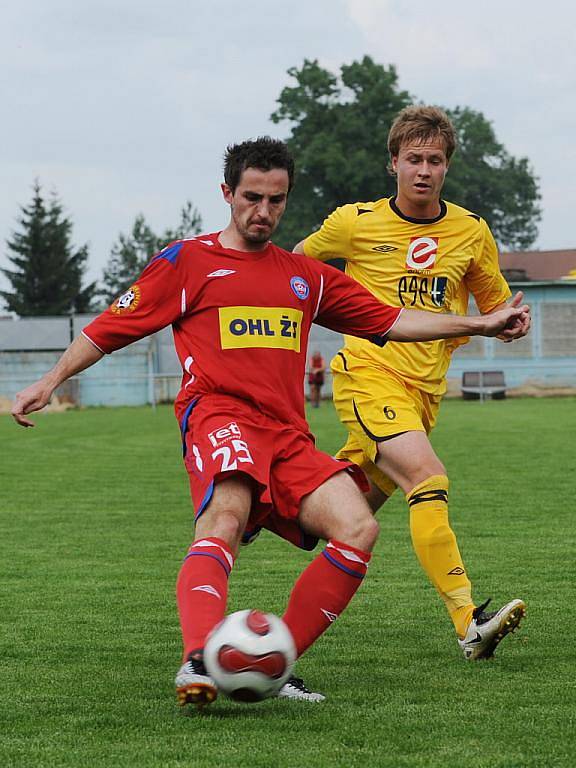 Fotbalisté 1. FC Brno smetli v přátelském utkání Rosice 7:0.