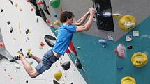 Brněnský lezec Adam Ondra patří ke špičce sportovního lezení.