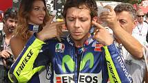 Královskou třídu MotoGP ovládl Španěl Jorge Lorenzo na Yamaze. Na Hondě dojel druhý další španělský závodník Marc Márquez. Třetí už s větším odstupem finišoval hvězdný Ital Valentino Rossi. Abraham skončil poslední.