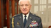 Poslední žijící veterán britského Královského letectva v České republice Emil Boček.