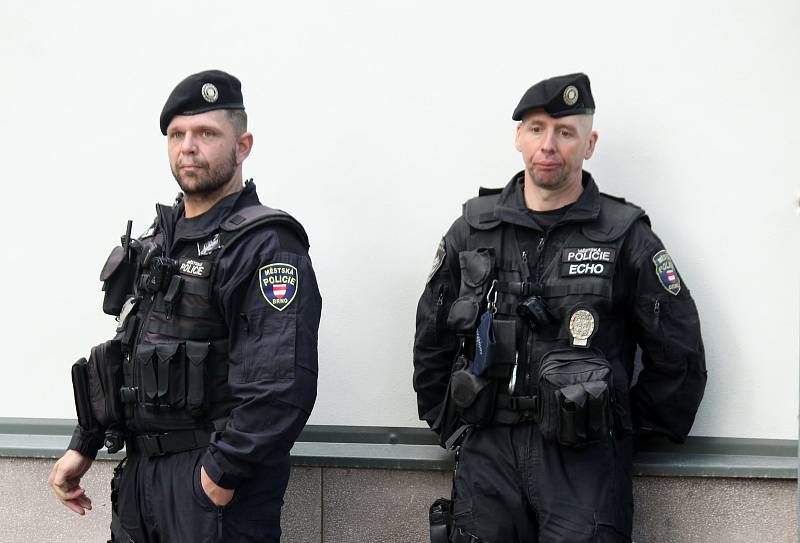 Velký zážitkový den uspořádala Městská policie Brno v úterý u dopravního hřiště na Riviéře.