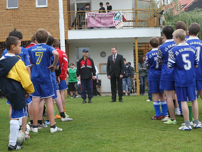 Sportovní den školáků v brněnských Židenicích.