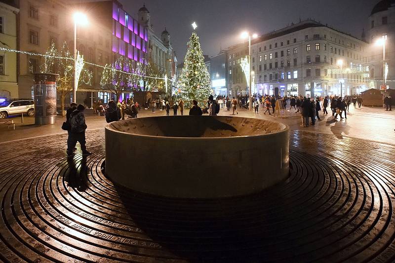 Brno 27.11.2020 - náměstí Svobody