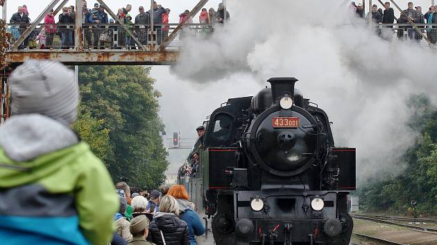 Regionální Den železnice v Zastávce na brněnsku.