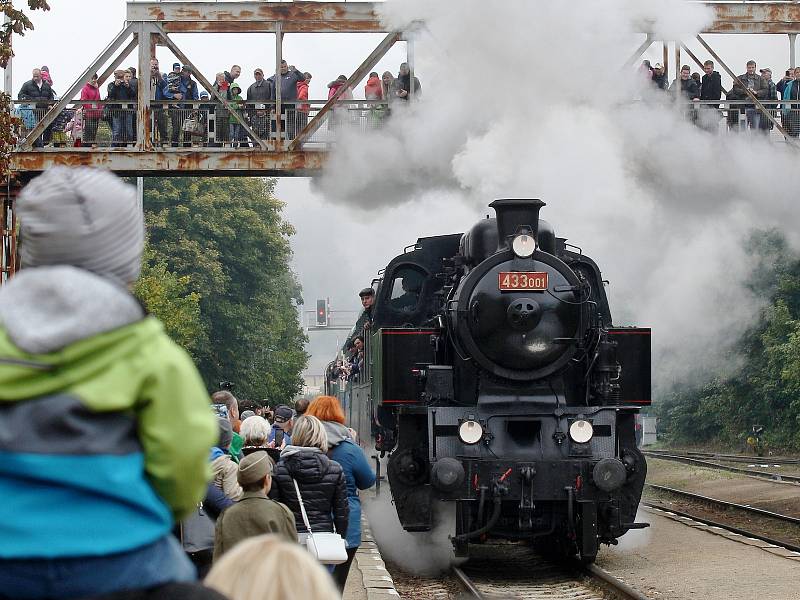 Regionální Den železnice v Zastávce na brněnsku.