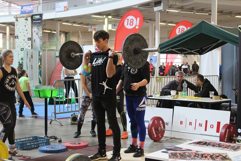 Nejrůznější druhy sportu, které se hrají ve stoje, vsedě i vleže, si mohli vyzkoušet návštěvníci festivalu Life! na brněnském výstavišti.