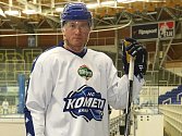 Hokejista Petr Ton ještě v dresu Komety Brno.