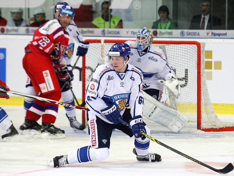 Hokejisté v generálce na MS porazili Finsko 3:2 po nájezdech.