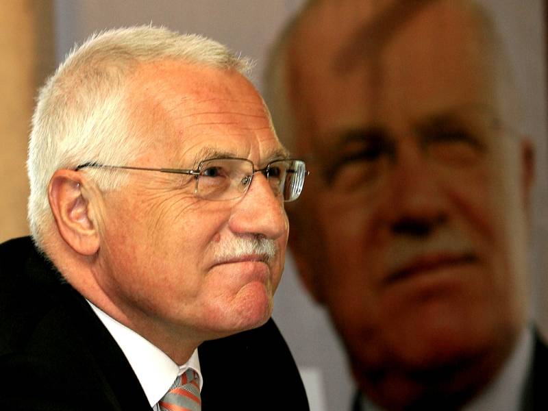 Prezident ČR Václav Klaus