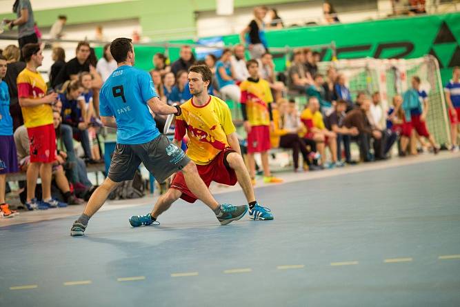 Loňské halové mistrovství České republiky v ultimate frisbee.