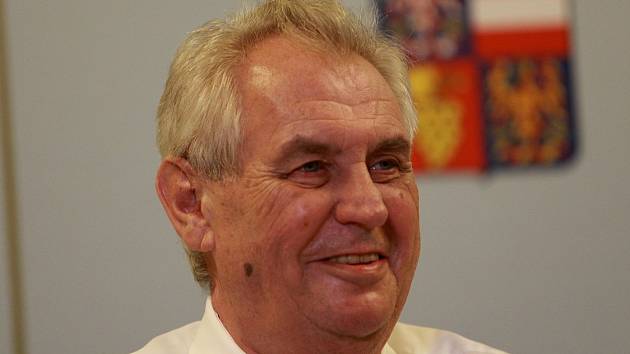 Prezident Miloš Zeman.