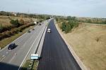 Pokračují opravy dálnice D52 mezi 9. a 23. kilometrem ve směru na Brno. Foto: se souhlasem Ředitelství silnic a dálnic