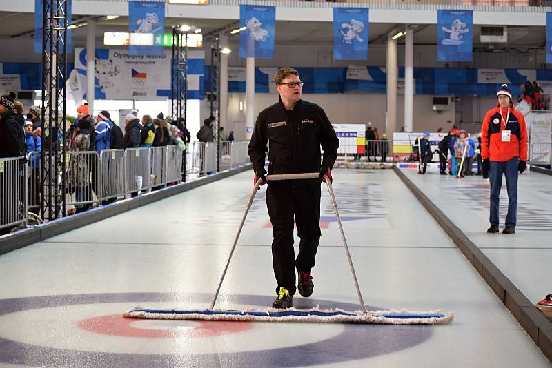 Loňský zimní Olympijský festival v Brně.