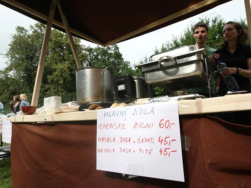 Africký festival ve Středisku volného času v Lužánkách. 