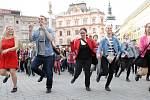 Stepařský flash mob v Brně. 