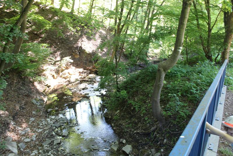 Hrubý potok má být hlavní zásobárnou vody pro uvažovanou přehradu nad Javorníkem v Bílých Karpatech.