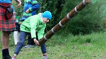 V areálu koupaliště na Kraví Hoře v Brně se v sobotu konaly skotské hry Monte Bú Highland Games 2017.