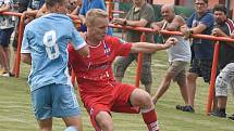 Druhý přípravný zápas odehrála Líšeň v Pohořelicích proti juniorce Slovanu Bratislava, po gólech Čermáka a Zikla vyhrála 2:0.