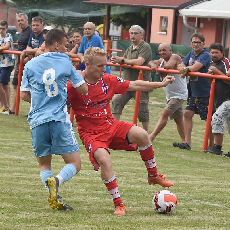 Druhý přípravný zápas odehrála Líšeň v Pohořelicích proti juniorce Slovanu Bratislava, po gólech Čermáka a Zikla vyhrála 2:0.