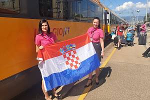 Vlaky RegioJetu jezdily z Brna a Břeclavi do Chorvatska v turistické sezoně už loni.