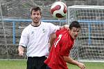 Bohunice slaví postup v krajském přeboru, Zbýšov (v bílém) prohrál s Boskovicemi 1:4.