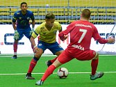  Bezchybný výkon zajistil české reprezentaci do 21 let v malém fotbale postup do čtvrtfinále mistrovství světa po dvou utkáních utkáních základní skupiny B. Čeští mladíci se čtyřmi Jihomoravany v sestavě zdolali silnou Kolumbii 5:0.