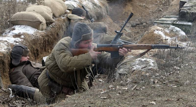 Operace Konrad II v Army Parku u Ořechova. 