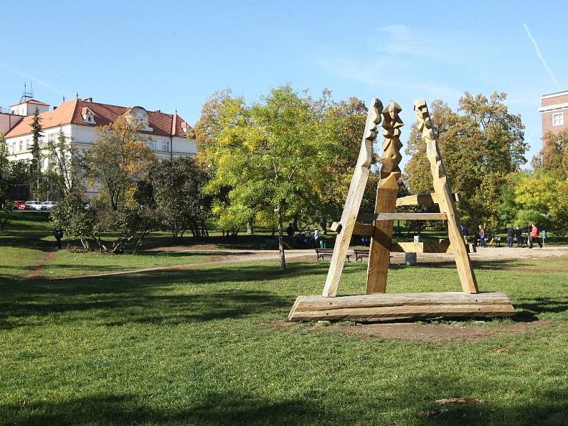 Brněnský park Björnsonův sad.