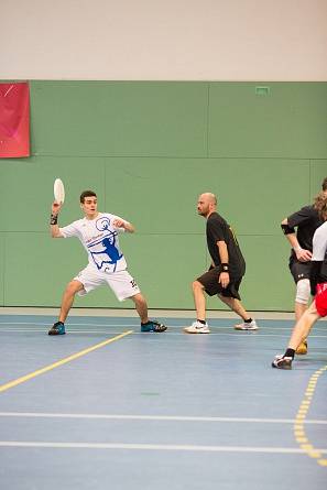 Loňské halové mistrovství České republiky v ultimate frisbee.