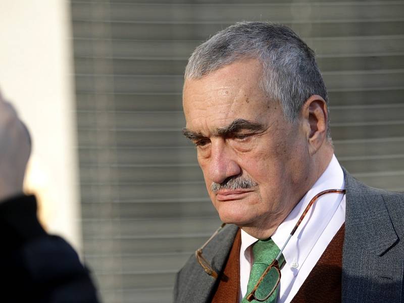 Ministr zahraničí Karel Schwarzenberg v Brně.