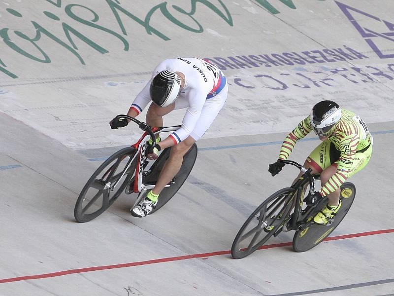 Na víkendovou Grand Prix Brno v dráhové cyklistice si na velodrom našlo cestu kolem tisícovky příznivců atraktivního sportu.