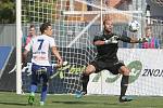 Fotbalisté Znojma ve šlágru remizovali s Baníkem Ostrava 1:1.