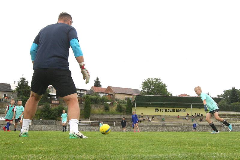 Rosice 3.7.2020 - fotbalový kemp dětí a mládeže Petra Švancary v Rosicích