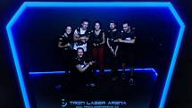 Laser game v Brně.