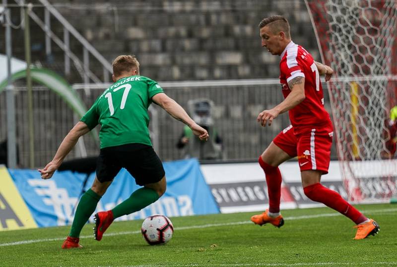 Úvodní utkání baráže o FORTUNA:LIGU Zbrojovka Brno - 1. FK Příbram 3:3