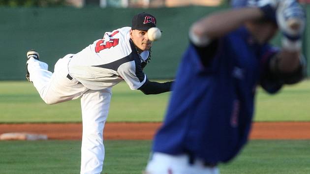 Čeští baseballisté v utkání s Tchaj-wanem.