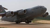 McDonnell Douglas, C-17 Globemaster , Čtyřmotorový těžký strategický transportní letoun.